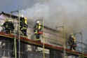 Dachstuhlbrand Koeln Poll Geislarerstr P308